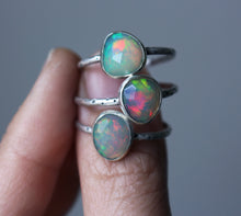 "Starlight" Rosecut Ethiopian Opal Ring - size 10