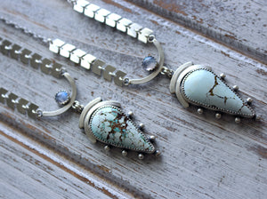 "Ocean Hues" Sand Hill Turquoise Pendant (RIGHT)